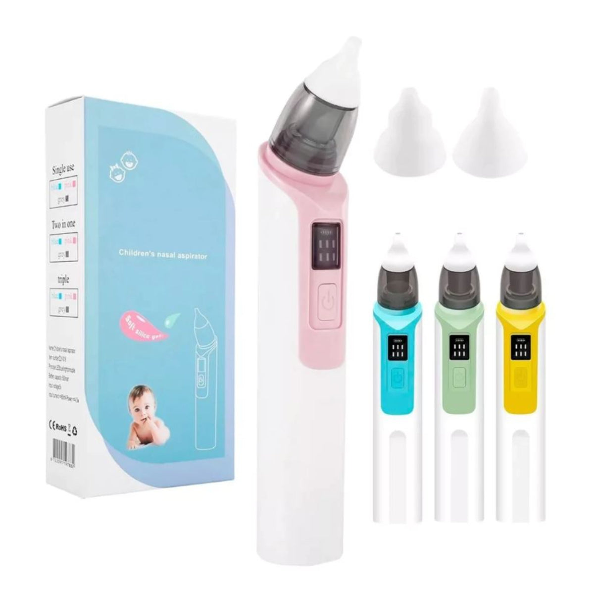 Aspirador Nasal Bebé Recargable 6niveles
