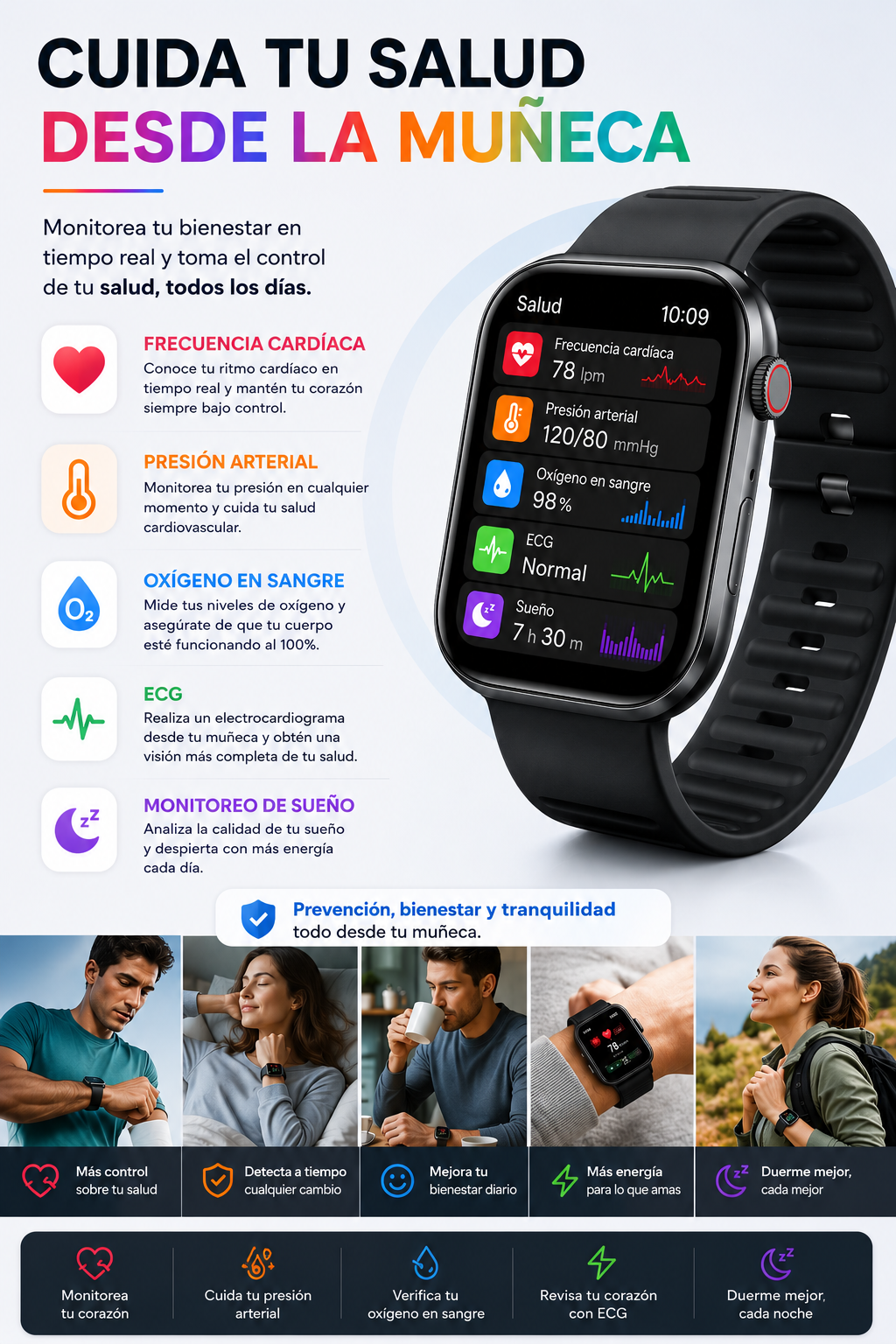 Smartwatch S10 Ultra2 - 7 Manillas